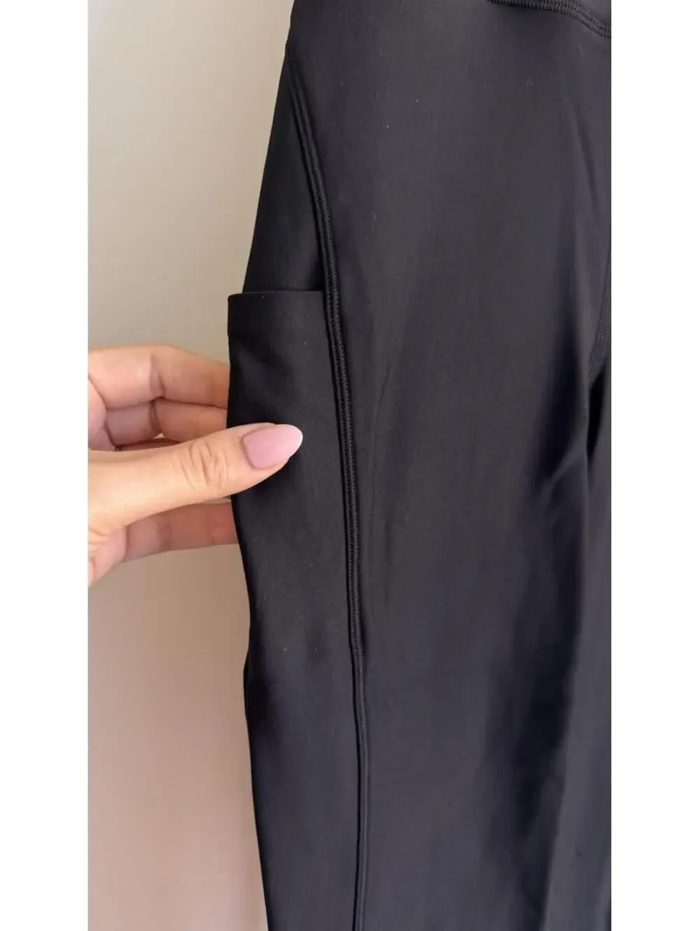 Lululemon Speed Tight IV Full On Luon Leggings Black Size 2 High Rise